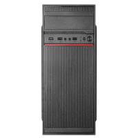 EVEREST K210 Peak 250W SMD PSU 2*USB2.0+HD Audio Mid-Tower Kompakt Tasarım ATX PC Kasası - 1